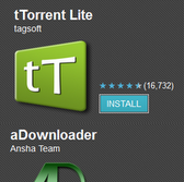 tTorrent Lite-Torrent Client: Make Your Smart Phone Movie Storage
