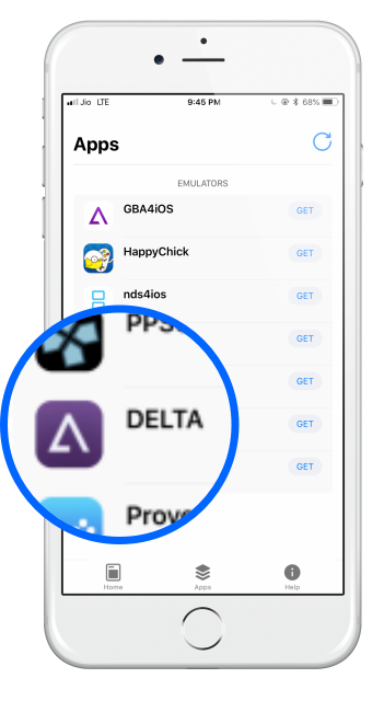 download delta emulator for android