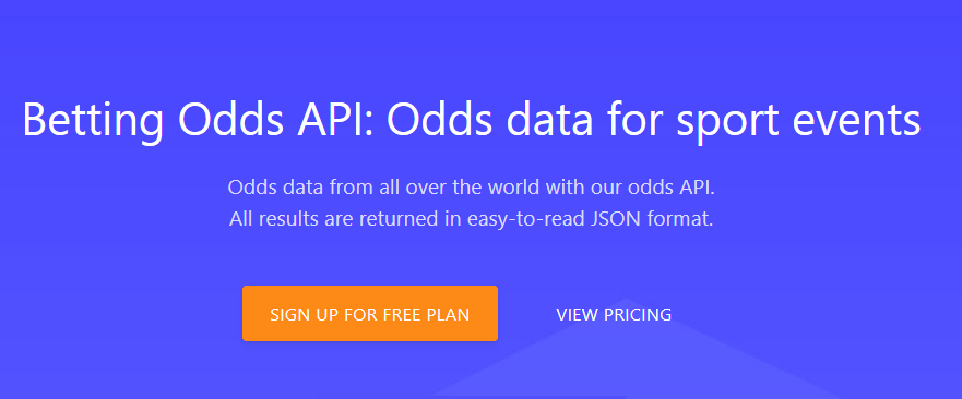 BETTING ODDS API: ODDS DATA FOR SPORT EVENTS