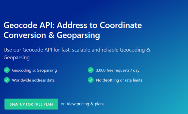 GEOCODE API: ADDRESS TO COORDINATE CONVERSION AND GEOPARSING! -AppsMirror