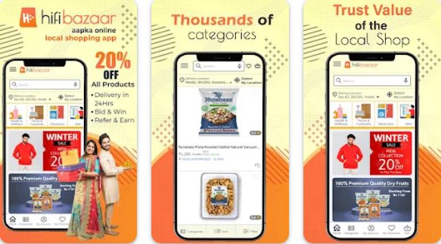 Hifibazaar Daily Shopping App