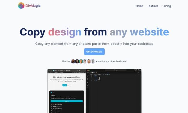 DivMagic: Copy, Convert, and Utilize Web Elements with Ease