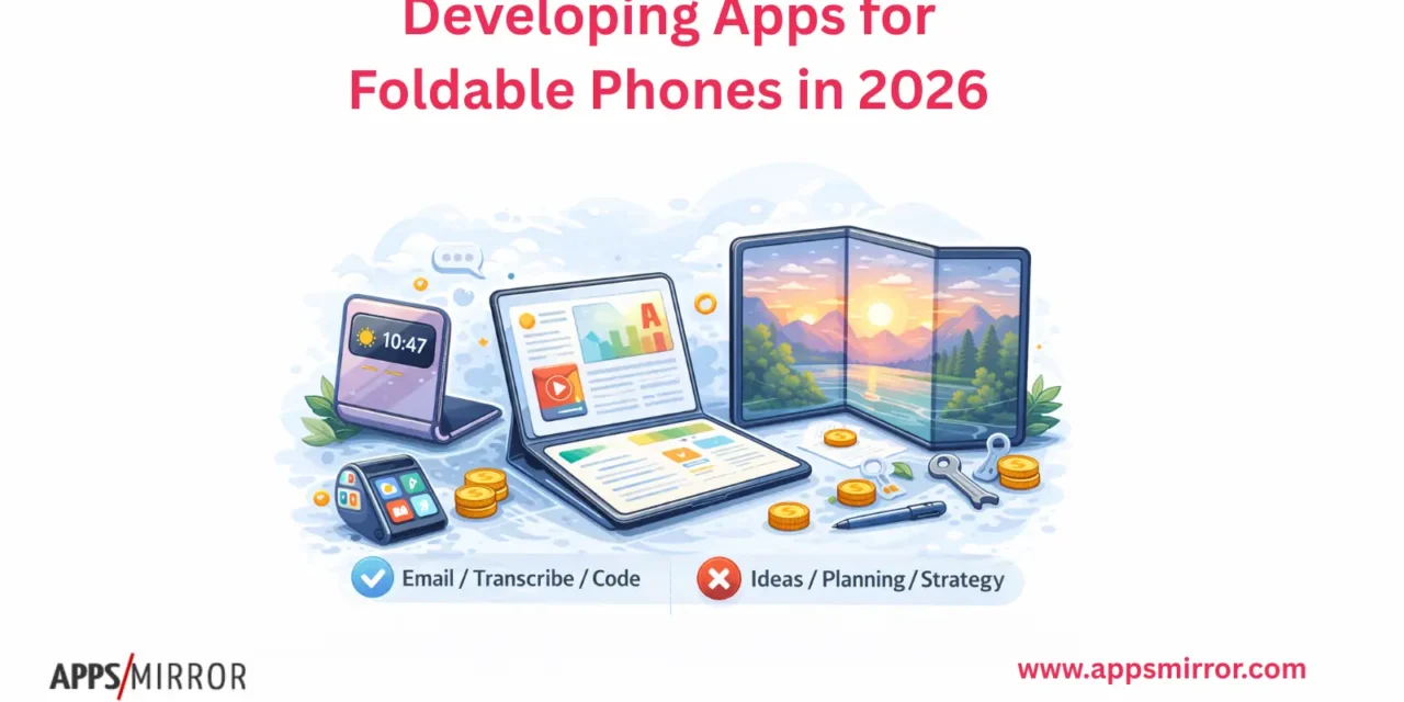 Developing Apps for Foldable Phones in 2026: Design and Optimization Guide