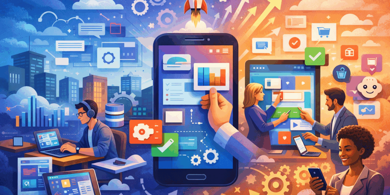 Low-Code and No-Code App Development Platforms 2026: Democratizing Mobile Apps