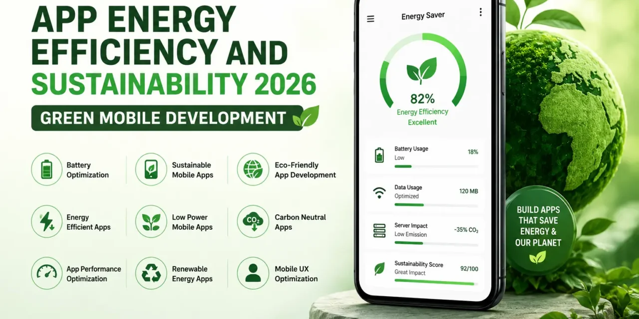 App Energy Efficiency and Sustainability 2026: Green Mobile Development