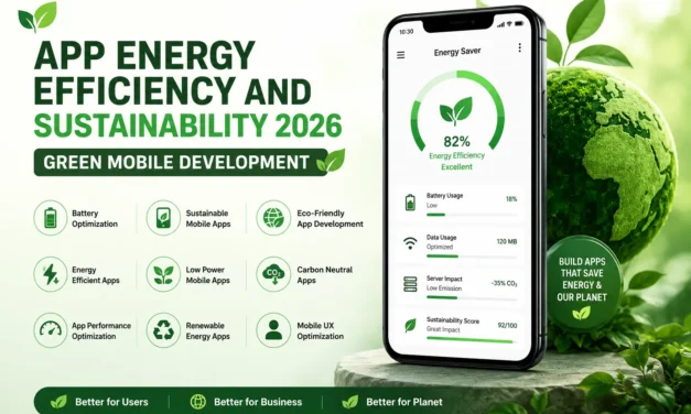 App Energy Efficiency and Sustainability 2026: Green Mobile Development