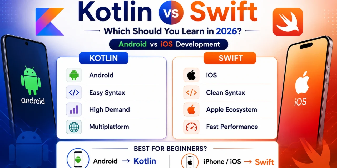 Kotlin vs Swift in 2026: Which Should New Developers Learn?