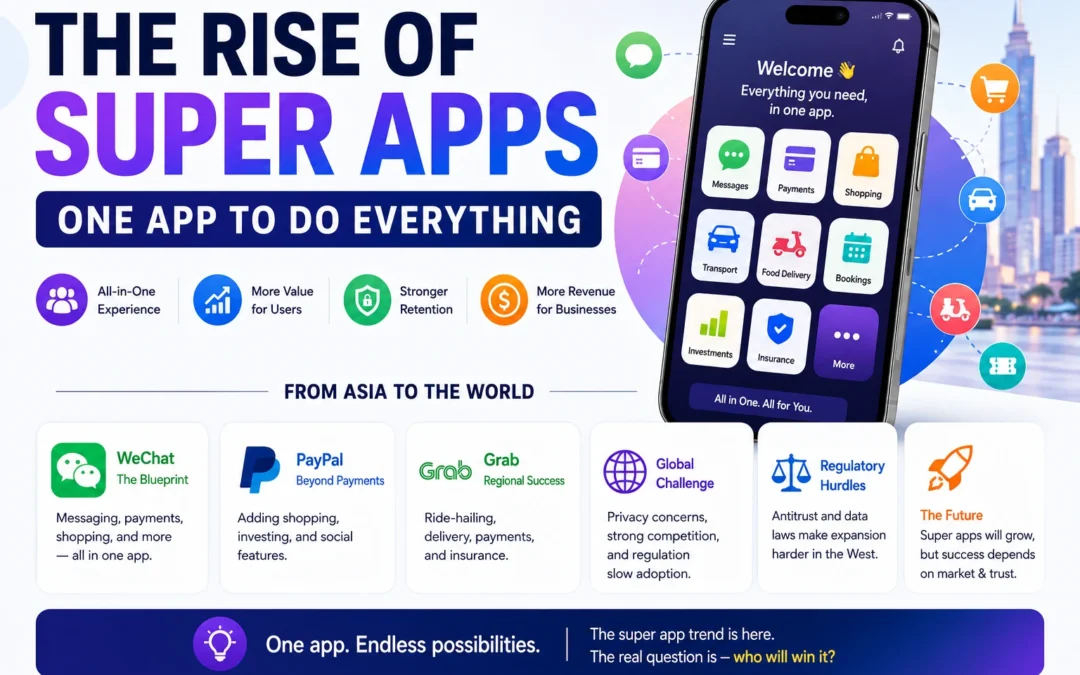 The Rise of Super Apps: Why One App Wants to Do Everything