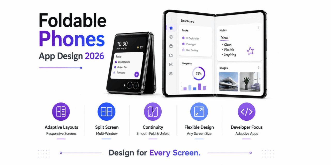 How Foldable Phones Are Reshaping App Design in 2026