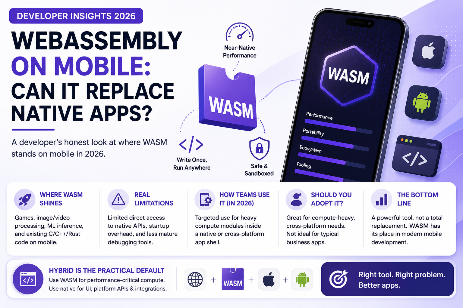 WebAssembly on Mobile in 2026: Can WASM Replace Native App Development?