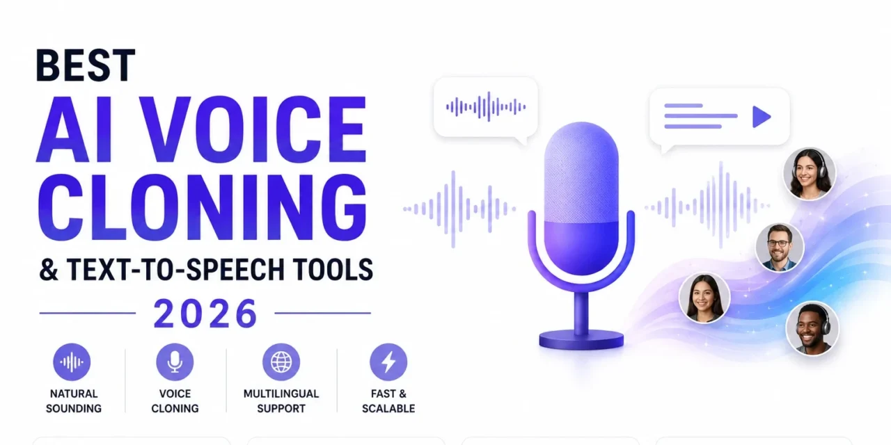 Best AI Voice Cloning and Text-to-Speech Tools in 2026