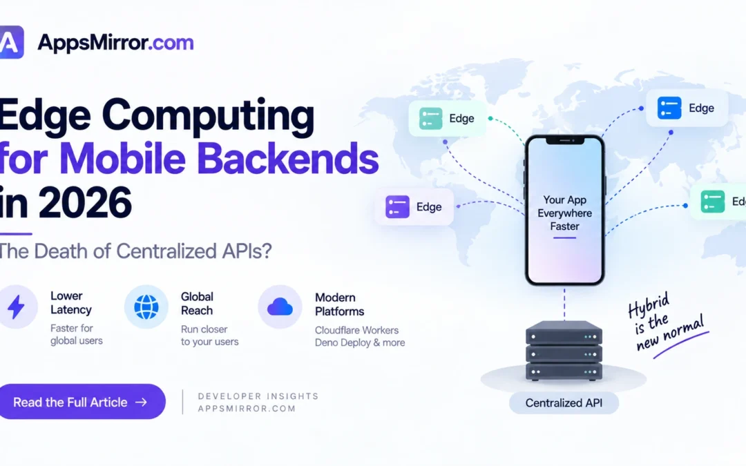 Edge Computing for Mobile Backends in 2026: The Death of Centralized APIs?