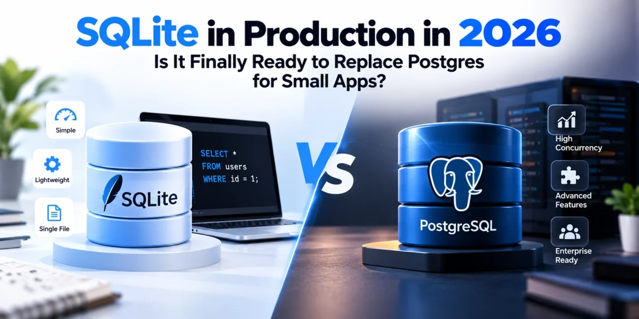 SQLite in Production in 2026: Is It Finally Ready to Replace Postgres for Small Apps?